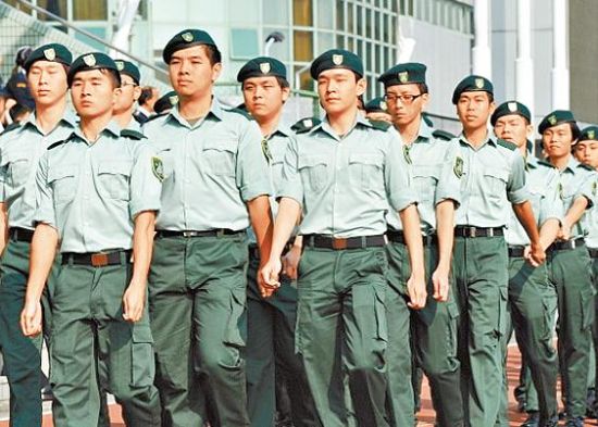 香港青少年军总会是香港唯一以中式军事步操为训练基础的自愿性制服团体