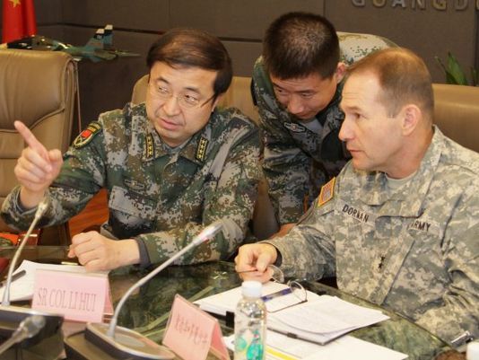 五角大楼在太平洋区域的陆军指挥官表示他正在"增进中美两国陆军对话"