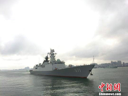 资料图:中国海军054A运城舰