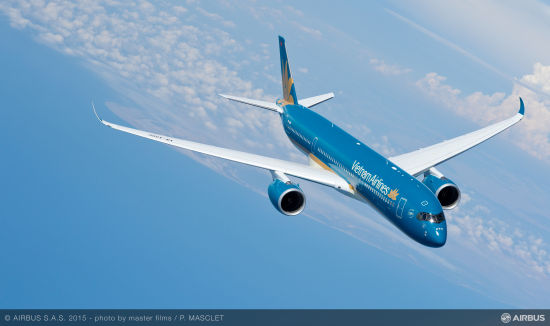 越南航空A350飞机