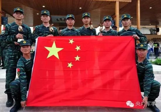 中国特种兵参加国际大赛