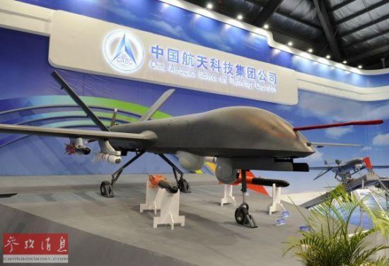 资料图:彩虹四号(CH-4)中空长航时无人机系统。