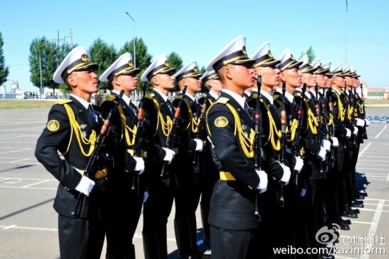 三军仪仗队将启程赴华 参加二战胜利70周年大阅兵