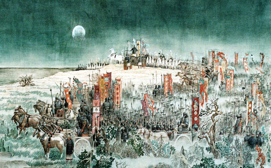 周武王牧野誓师