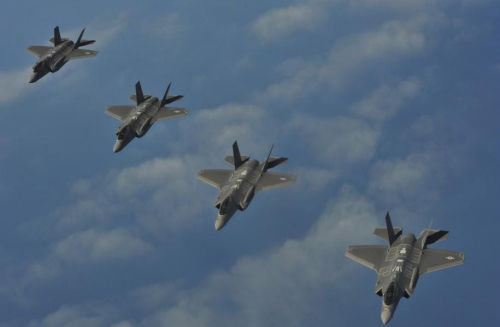 资料图:美国空军F-35A战斗机