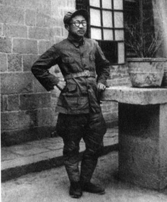 1937年,在延安的张云逸