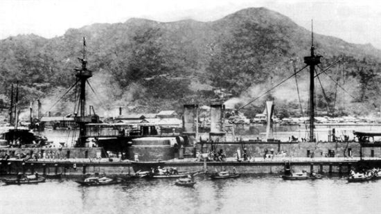 北洋水师在和日本舰队的一系列较量过后全军覆没
