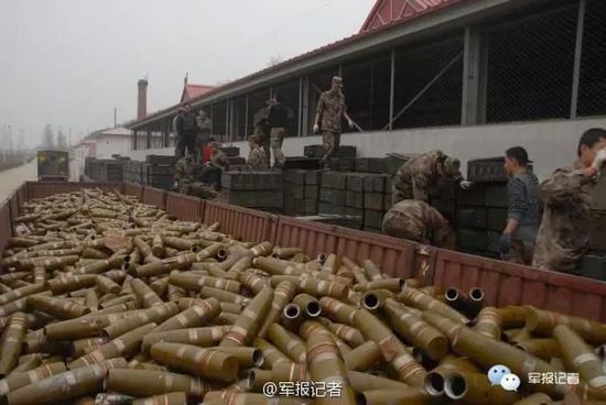 中国弹药销毁兵