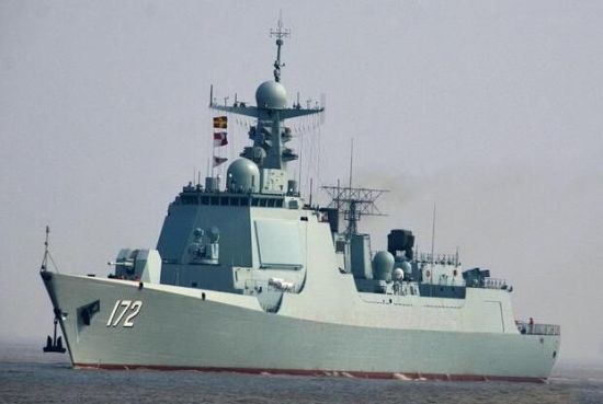 资料图:中国海军052D导弹驱逐舰