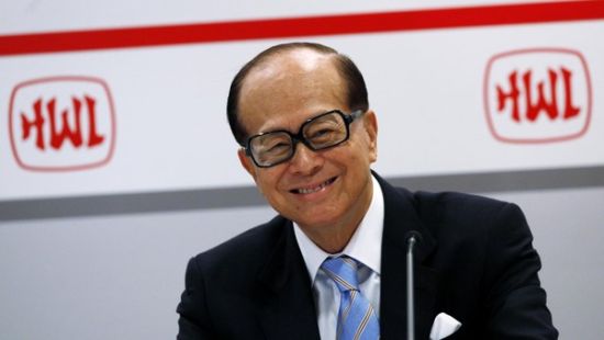 李嘉诚(图片来源:英国《金融时报》网站)