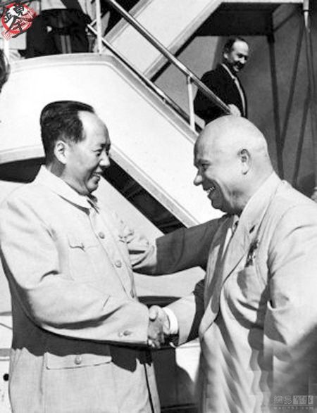 资料图:赫鲁晓夫访华