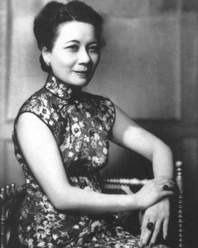 资料图:宋美龄