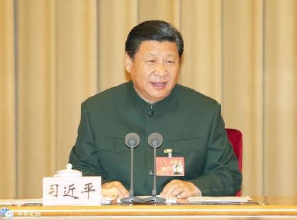 习近平:全面实施改革强军战略