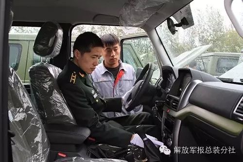 军代表现场验收。