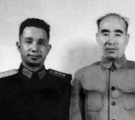 资料图:林彪与粟裕