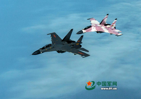 广空部队主力机实战对抗 粉系苏30战灰系苏30 广空部队主力机实战对抗 粉系苏30战灰系苏30