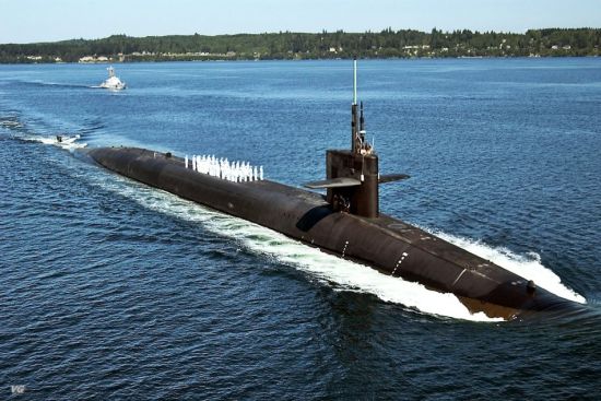 美国海军俄亥俄级战略核潜艇 美国海军俄亥俄级战略核潜艇