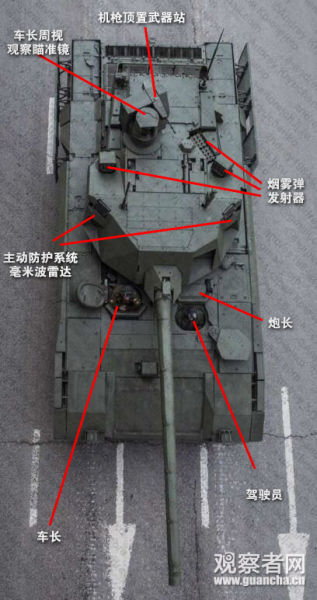 资料图:俄阿玛塔T-14坦克详解 资料图:俄阿玛塔T-14坦克详解