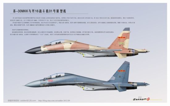 歼16与苏30的对比 歼16与苏30的对比