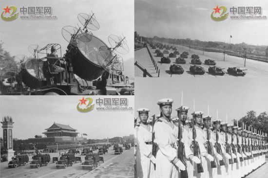 1957年第九次国庆阅兵,国产喷气式轰炸机、歼击机第一次接受检阅。 1957年第九次国庆阅兵,国产喷气式轰炸机、歼击机第一次接受检阅。