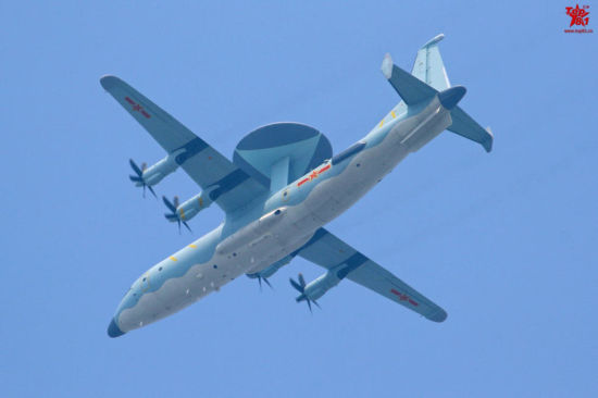 空警500阅兵彩排 空警500阅兵彩排