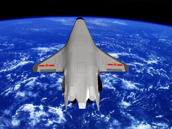 临近空间高超声速飞行器是指飞行高度在20KM—100KM之间、飞行速度大于5马赫的高空高速飞行器。这块飞行区域也被称为临近空间,是介于大气层与太空之间的过渡地带,也是传统航空和航天的空白区域。所以在这一区域飞行的军用飞行器,可以凭借速度和高度的优势,完成普通飞行器无法完成的高难度任务,包括侦察、快速打击、反卫星等。近日,就有网友绘制出了自己心目中的中国未来临近空间高超声速飞行器的模样。(制图:超大军事 自住房摇上号了) 临近空间高超声速飞行器是指飞行高度在20KM—100KM之间、飞行速度大于5马赫的高空高速飞行器。这块飞行区域也被称为临近空间,是介于大气层与太空之间的过渡地带,也是传统航空和航天的空白区域。所以在这一区域飞行的军用飞行器,可以凭借速度和高度的优势,完成普通飞行器无法完成的高难度任务,包括侦察、快速打击、反卫星等。近日,就有网友绘制出了自己心目中的中国未来临近空间高超声速飞行器的模样。(制图:超大军事 自住房摇上号了)