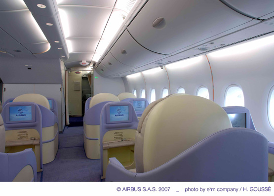 图文：A380主客舱头等舱
