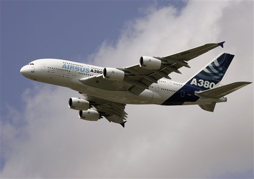 图文：空客A380超大型客机