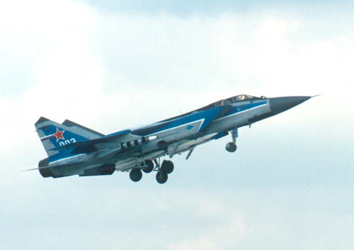 图文：米格-31E是米格-31出口型战机