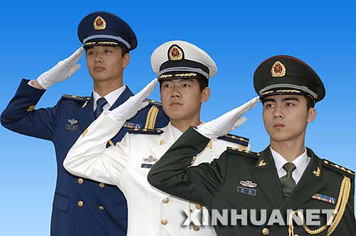 组图：中国人民解放军新型07式军装欣赏