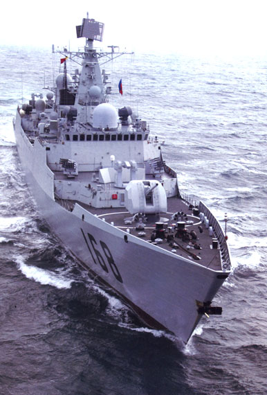 中国海军052B级驱逐舰武器配备(图)