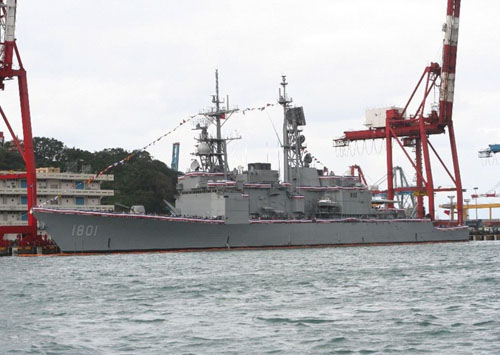 图文：台湾的第一艘基德舰1801号基隆号