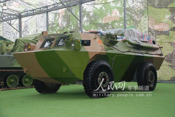 图文：重型反坦克导弹发射车