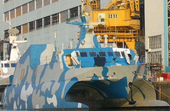 解析中国海军022型隐身导弹快艇(组图)