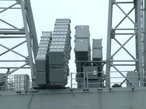 图文：台军舰载雄风-3型反舰导弹