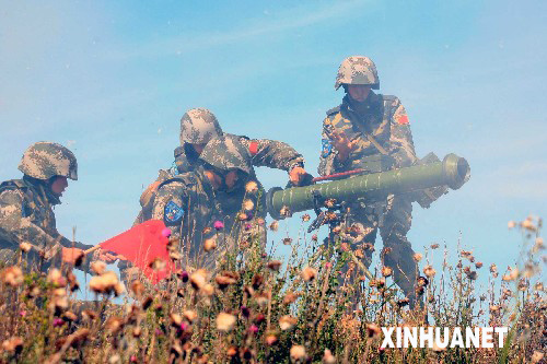 上合各国特种兵习惯：中国军人枪口始终指前方