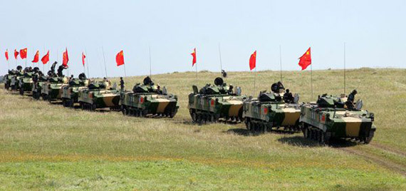中国参演空降兵在俄遇到没有想到的困难(组图)