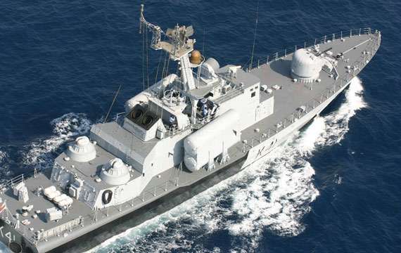 图文：印度海军俄制毒蜘蛛导弹艇