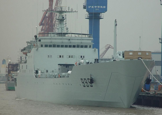 图文：中国海军现役的072-III型登陆舰
