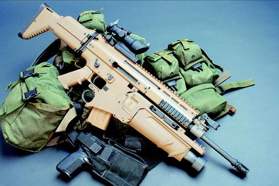 图文:FN公司的SCAR特种作战突击步枪