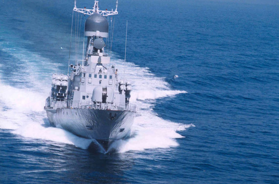 图文：印度海军俄制毒蜘蛛导弹艇