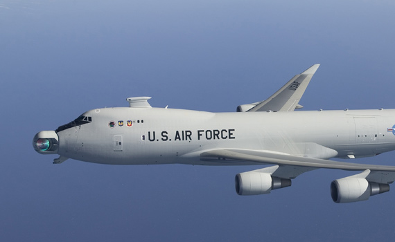 图文:美国空军在研ABL机载激光武器