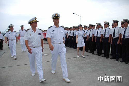 法国中将：中法海军交流为世界和平努力(组图)