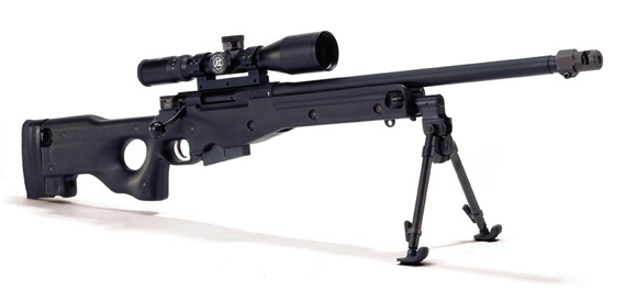 图文:精密国际公司生产的AWP狙击步枪