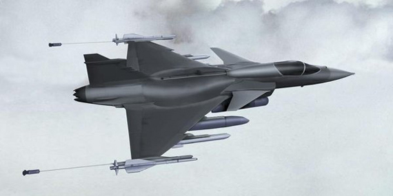 瑞典JAS-39鹰狮战机生产线将再生产十年(组图