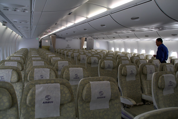 图文:A380经济舱