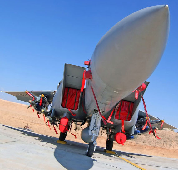 图文:美国出售给以色列的F-15I战机