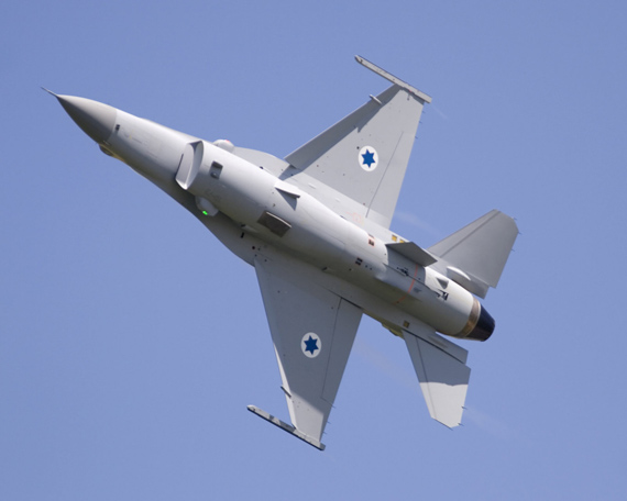图文：以色列空军F-16I战斗轰炸机