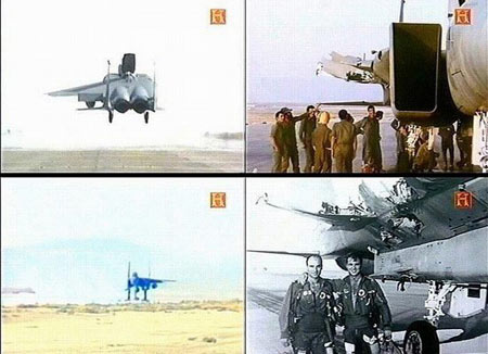 以军战机遇险奇迹：飞行员驾单机翼F-15着陆