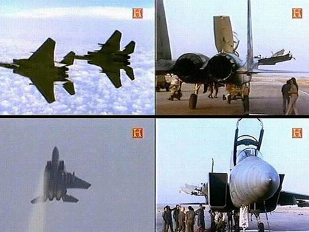 以军战机遇险奇迹：飞行员驾单机翼F-15着陆